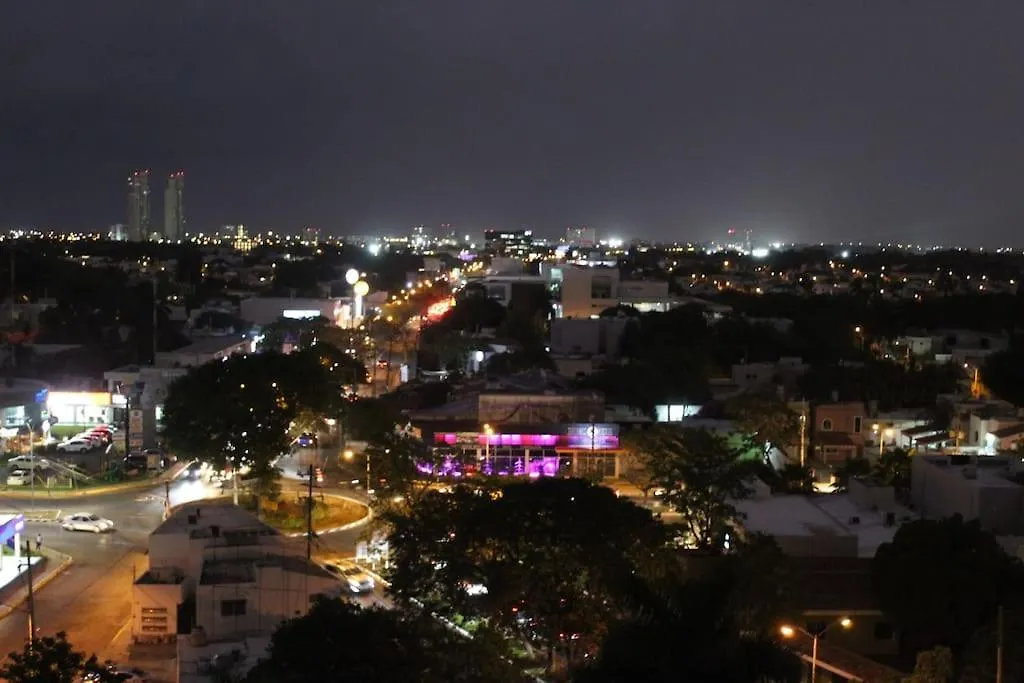 Апартаменты Departamento De Lujo Con Magnifica Vista A La Ciudad Мерида